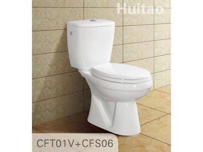 CFT01V+CFS06直冲式分体座便器