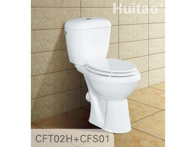 CFT02H+CFS01直冲式分体座便器