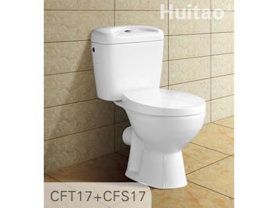 CFT17+CFS17直冲式分体座便器