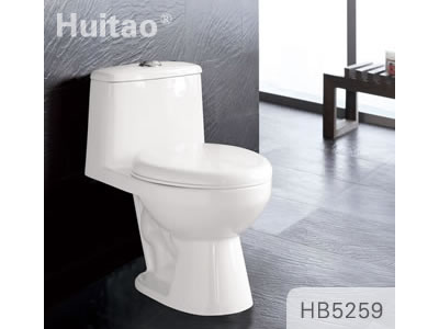 HB5259虹吸式连体座便器
